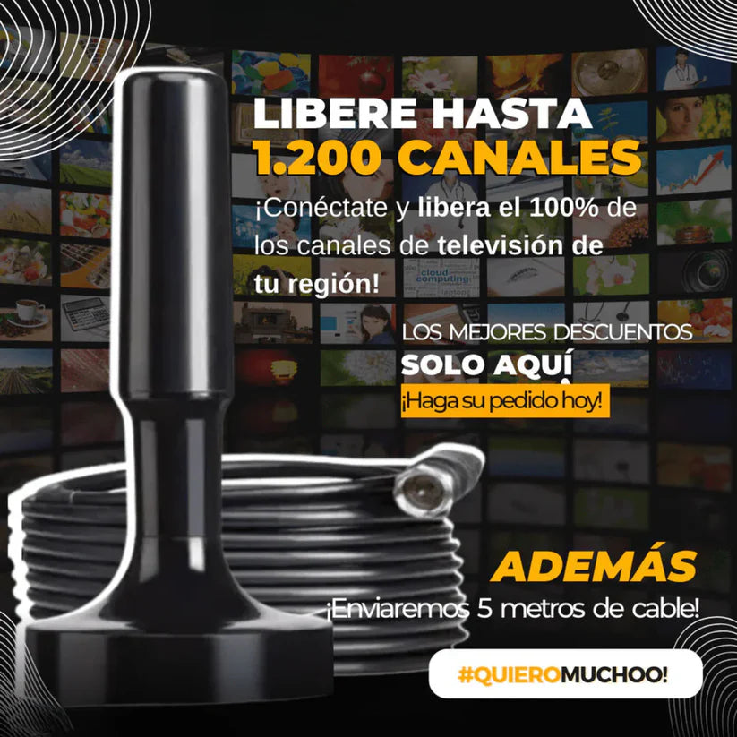 Antena TDT | TV Digital Ultra HD | Canales Gratis