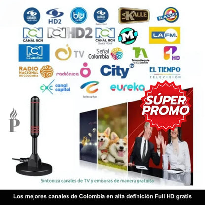 Antena TDT | TV Digital Ultra HD | Canales Gratis